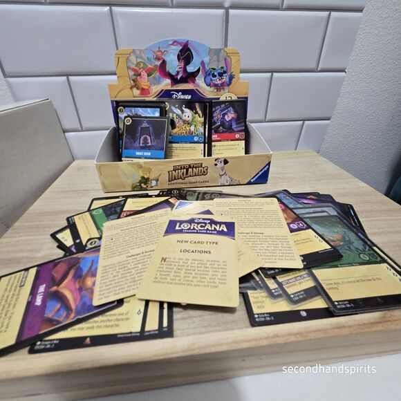 Disney Lorcana - Into the Inklands OPEN Booster Box OPEN Packs -Read Description - Picture 4 of 8